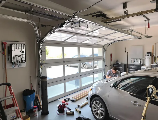 Garage door noise reduction service by Buena Park Garage Door Repair in Buena Park