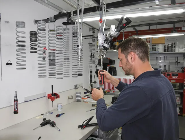 Buena Park Garage Door Repair safety certified technician performing precision spring replacement in Buena Park